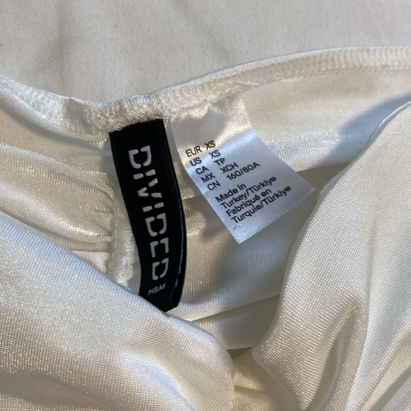 H&M bodycon white dress - Picture 3 of 3